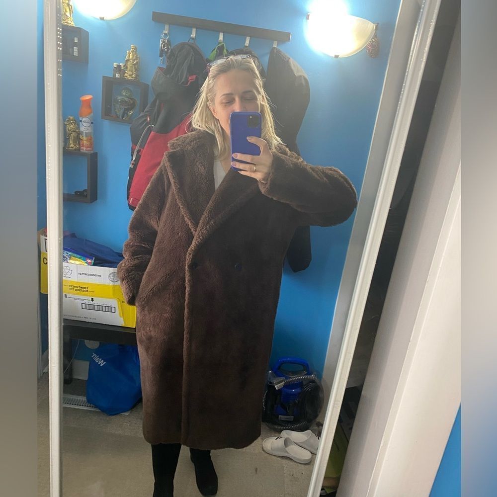 Aritzia The Teddy Coat - Picture 10 of 11